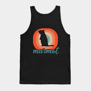 Murmeltiere Liebhaber Berge pfeiffen Natur Tank Top